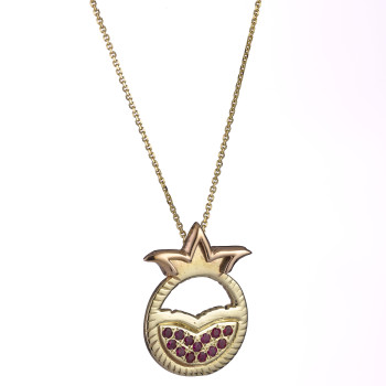 תליון רימון מעיין - שפע וברכה