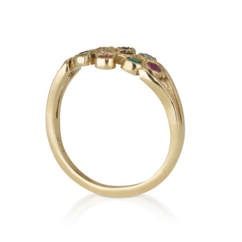 טבעת חושן - כסף וזהב