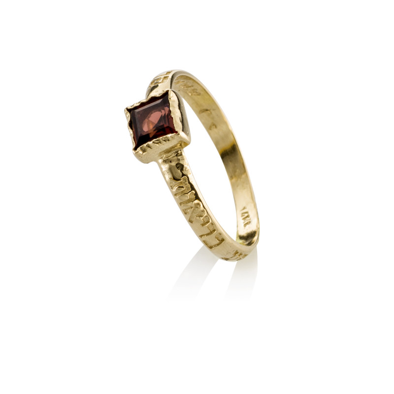 טבעת יהודית עין מזל - משיכת מחשבות חיוביות טובות